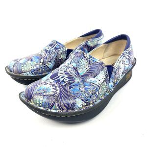 ALEGRIA Debra Butterfly Comfort Work Shoe clog